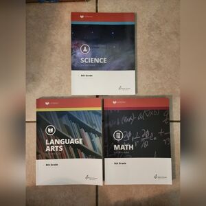 Lifepac- 8th Grade- Teacher's Guides- Math, Science, Language Arts